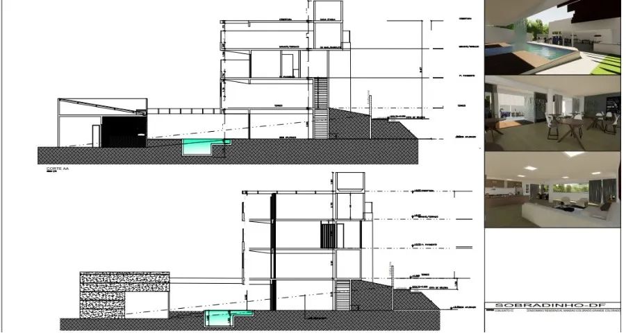 Cond. Mansões Colorado - Lote escriturado com Edícula + Projeto para casa de 2 pavimentos  - Foto 3
