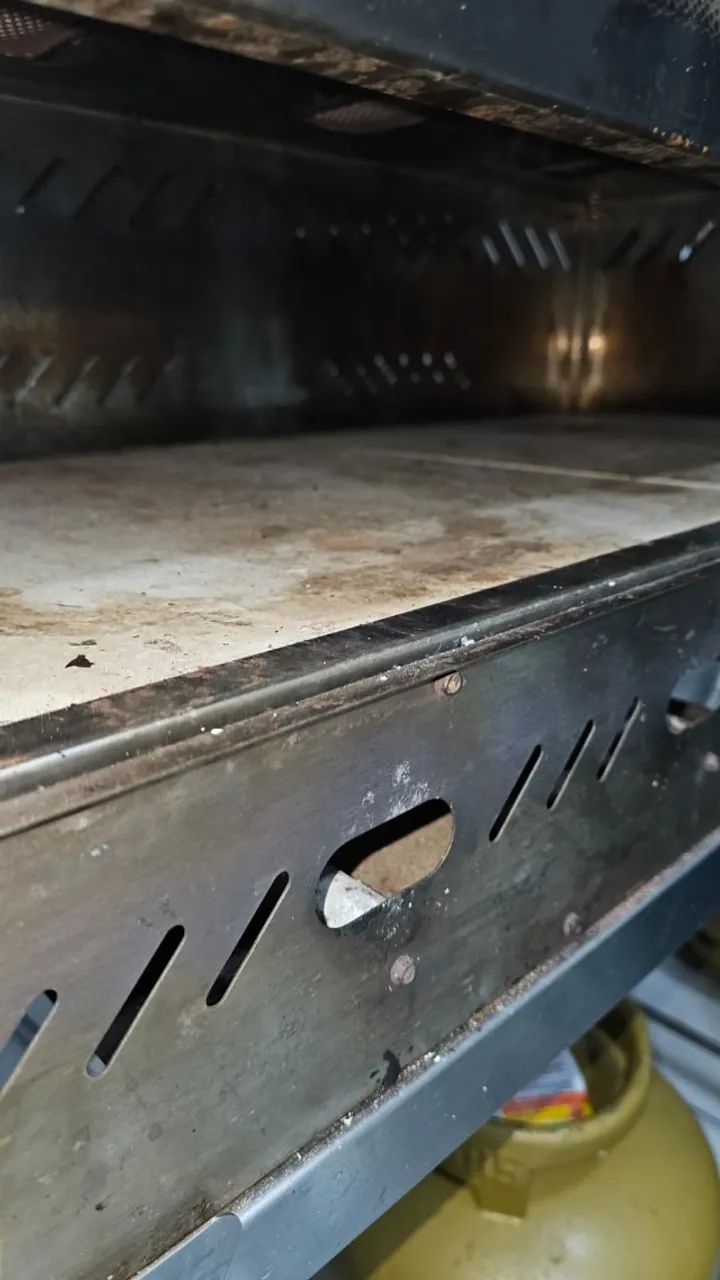 Forno Industrial de lastro para pizza, pães e bolos com base em inox e infravermelho - Foto 5