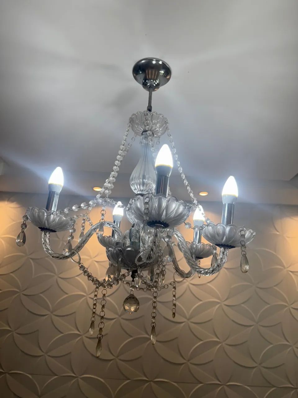 Lustre de Cristal Elegante e Charmoso - Foto 2