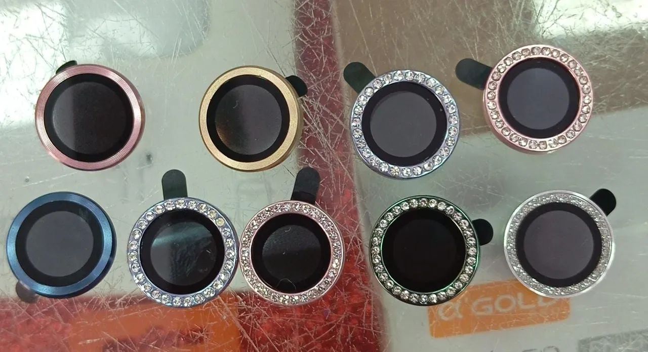 Película de Câmera para Celular iPhone 15 - Diversas Cores e Modelos