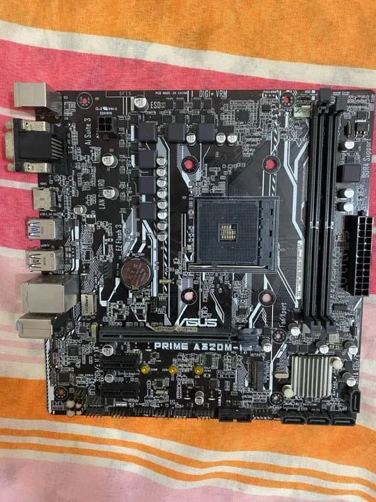 Placa mãe ASUS PRIME A-320M-K ( NÃO VENDO PARCELADO OLX ) 