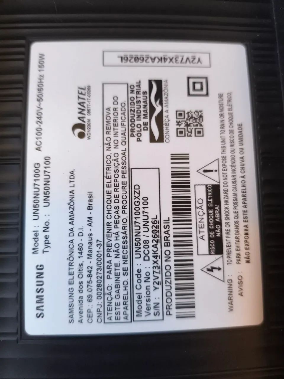 Placa Fonte TV e placa principal pra TV Samsung consertamos TV em geral - Foto 3