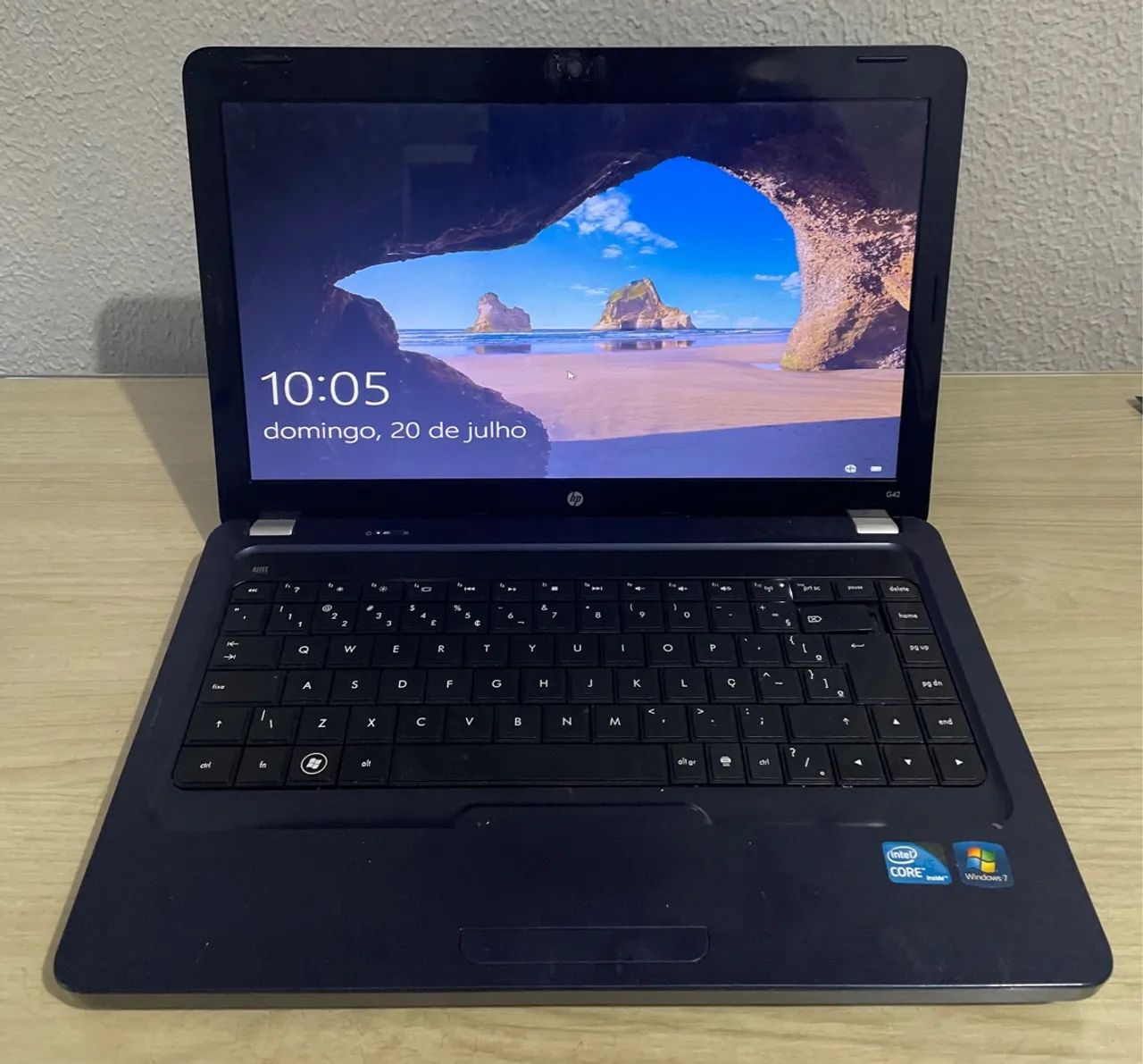 Notebook HP core i5 4gb memória ssd 128 (todo perfeito)