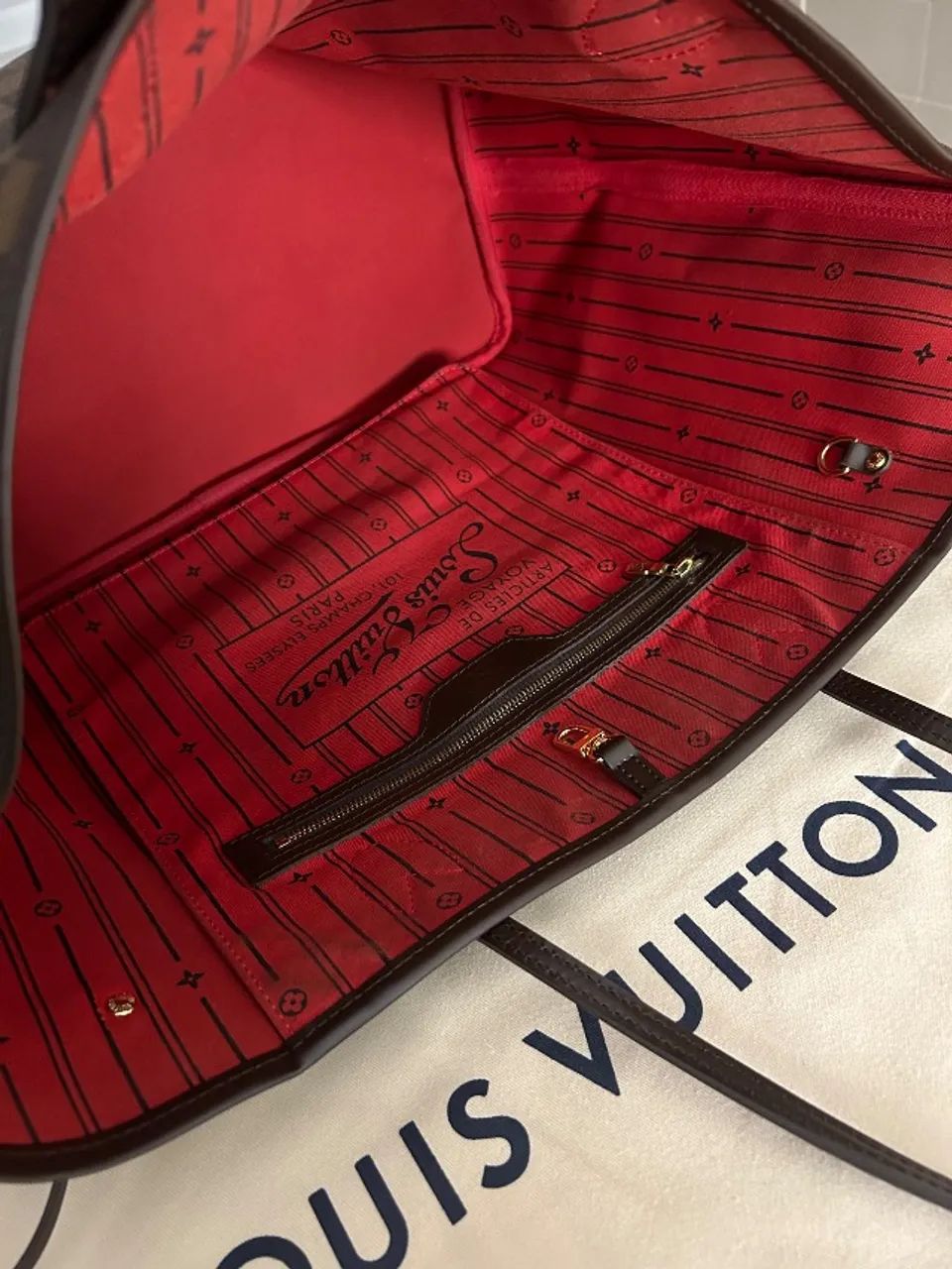 BOLSA Neverfull Louis Vuitton Original - Foto 5