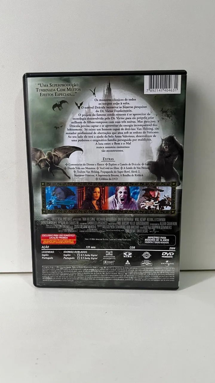 DVD - Van Helsing: O Caçador de Monstros - Foto 3