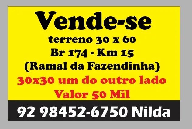 Venda de terreno 