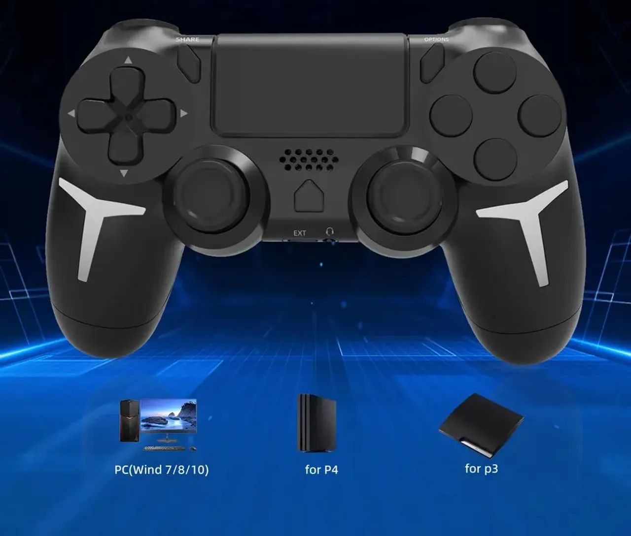Controle DualShock 4 para PC - PS4 - PS3