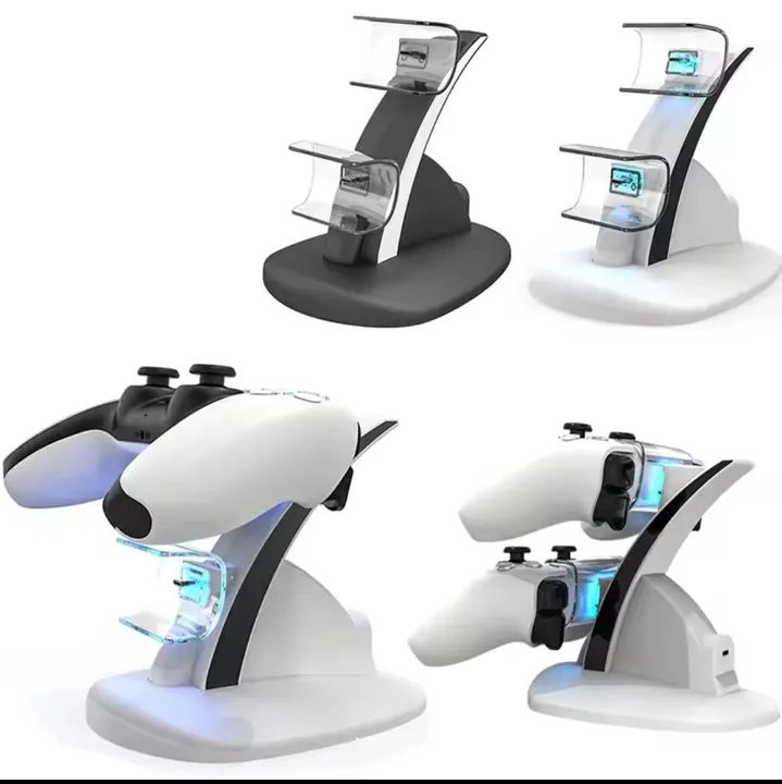 Carregador duplo para controle ps5 - Foto 2