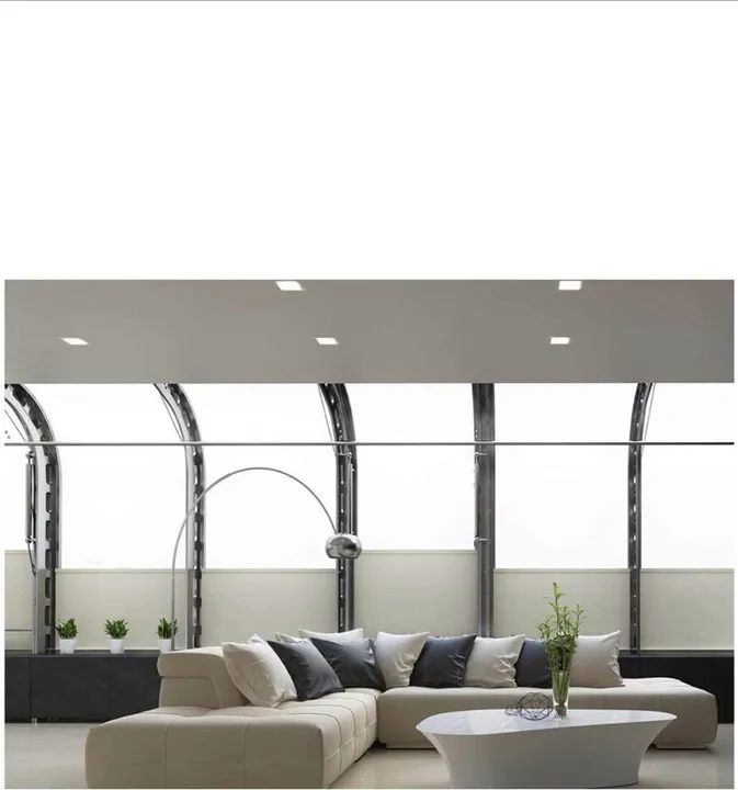 Luminária LED Quadrada 6W 3000K - Foto 3