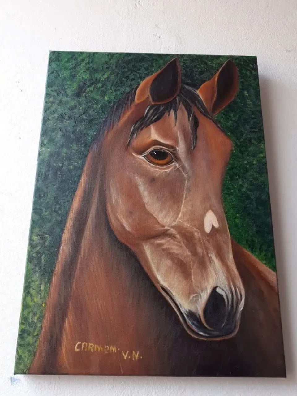 Quadro Decorativo de Parede - Cavalo 25x35cm
