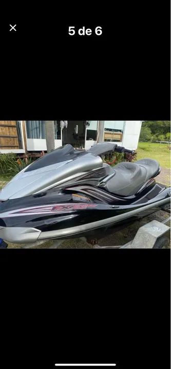 Jet ski Yamaha FX cruyser 1100 160 cv ano 2006 super inteiro  - Foto 5