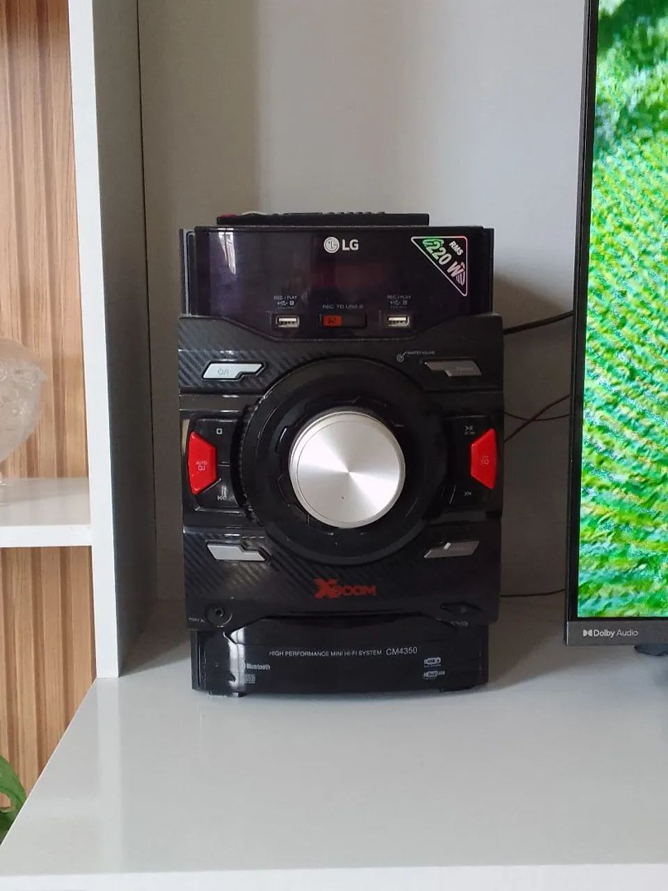 Som LG XBOOM CM4350 220W RMS