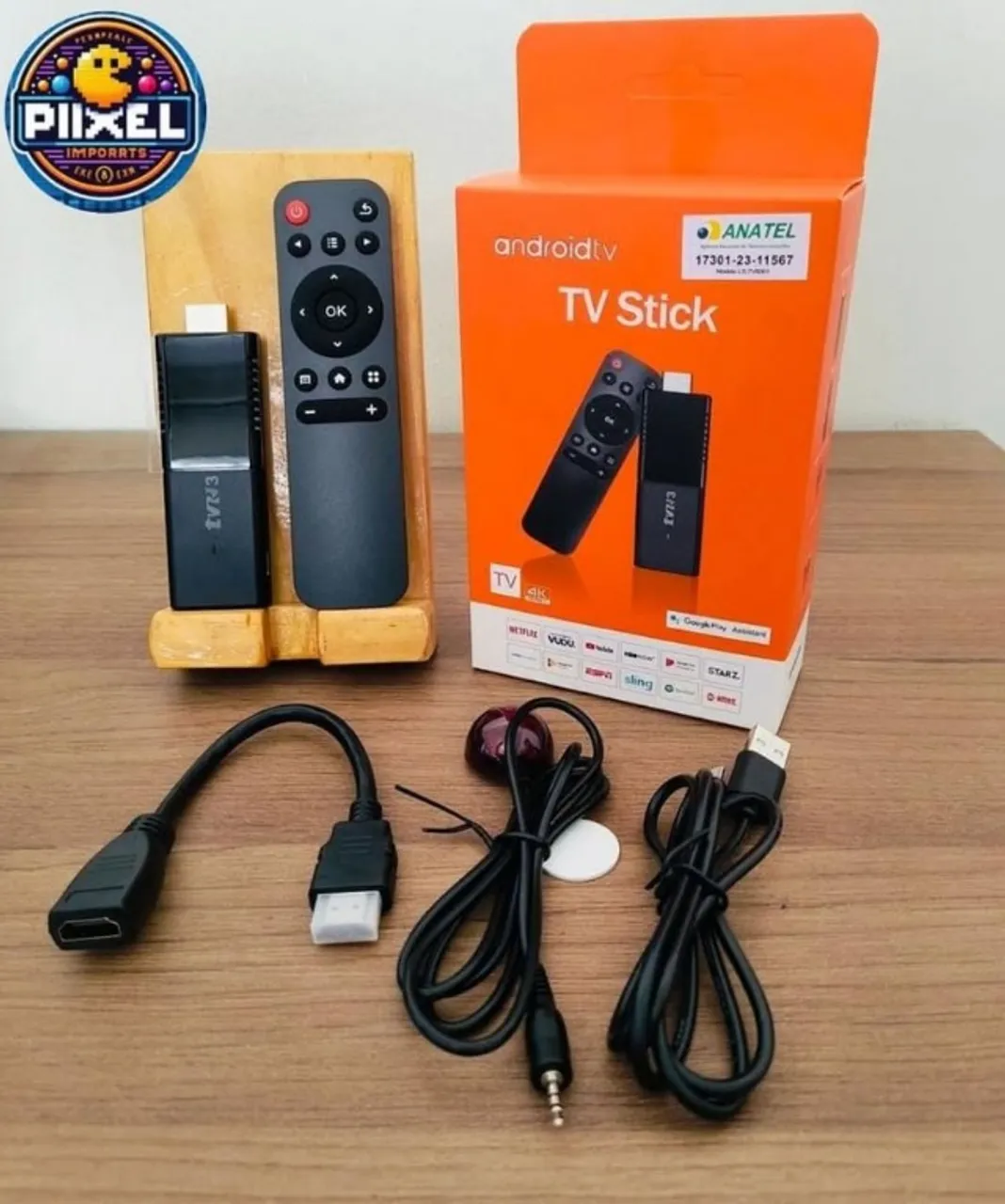 TV STICK HDMI ANDROID 4K - LEVE A SUA TV PARA O FUTURO!