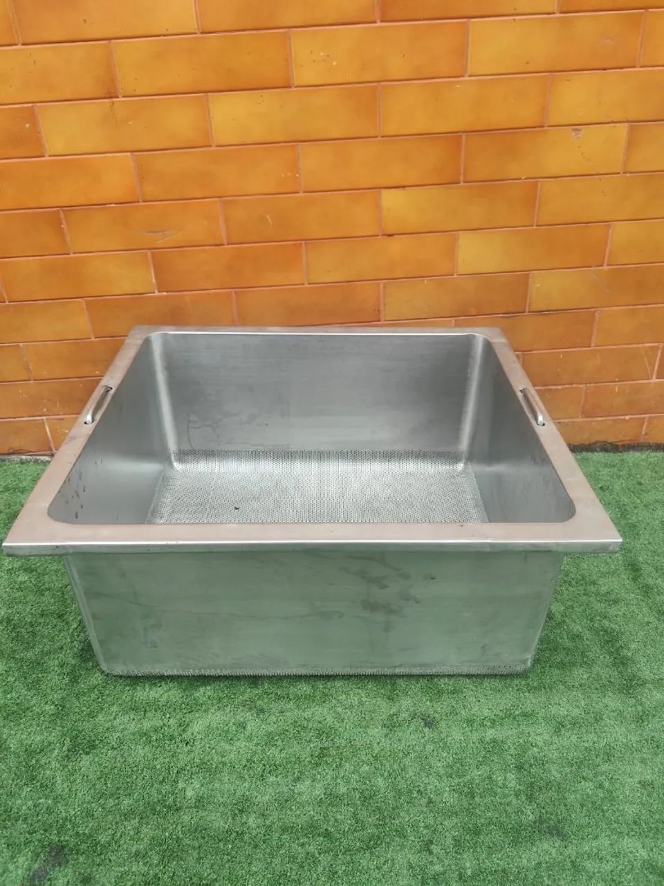 Cuba inox Perfurada 