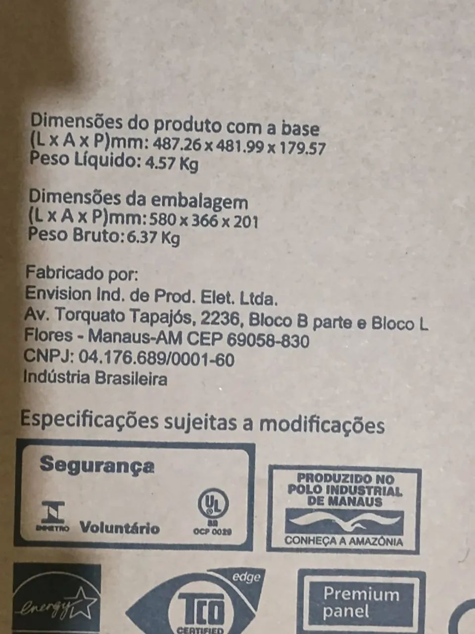 Monitor 21.5 Polegadas Dell P2222H | Dell64291874511361122