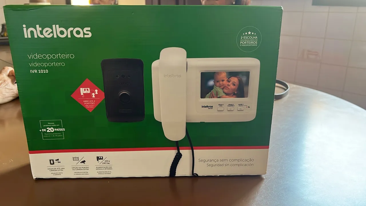 Videoporteiro Intelbras IVR 1010 - Novo