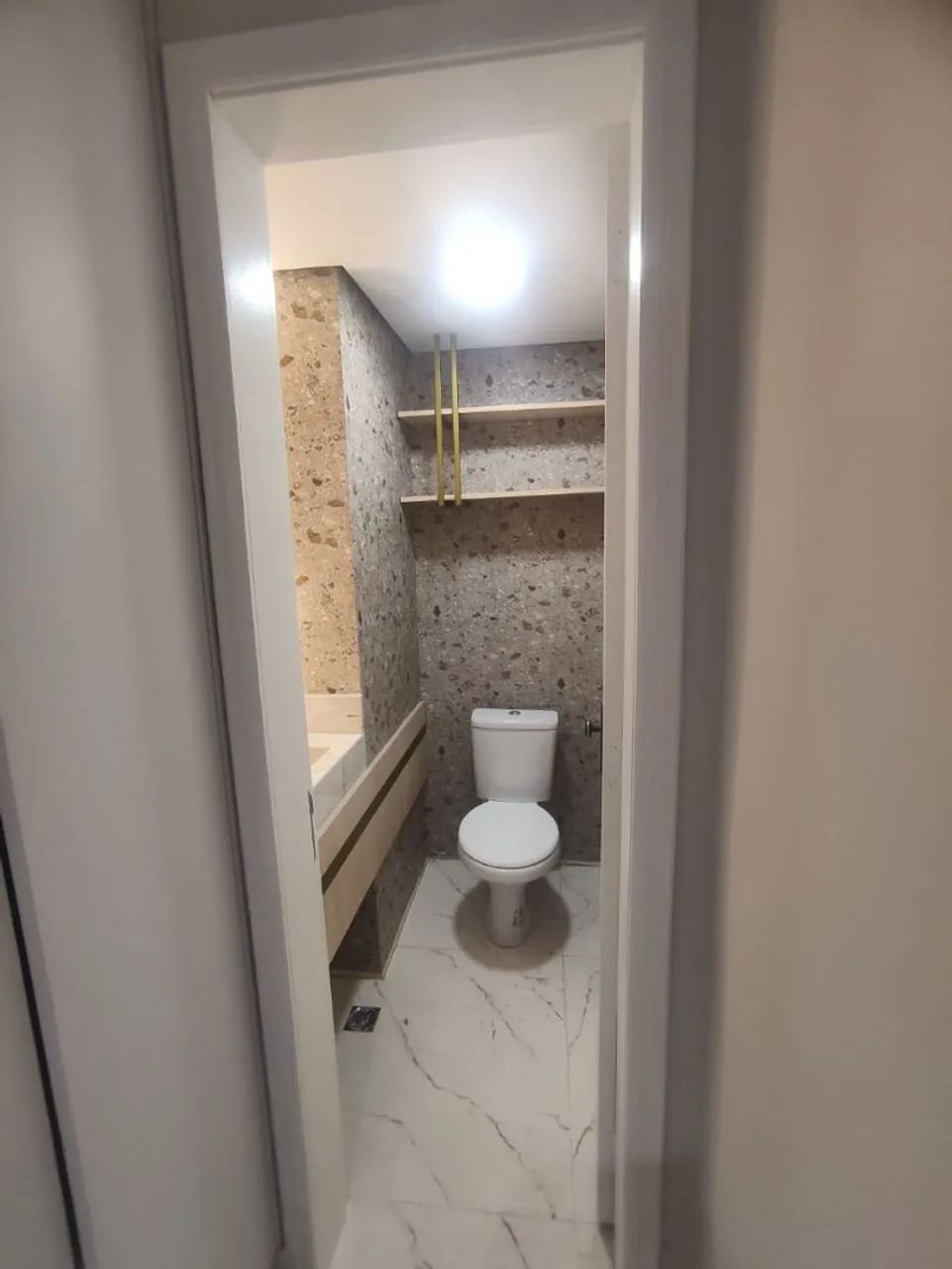 Papel de parede vinílico lavável texturizado rolo 10mx53cm cobre Aproximadamente 4.3m2 - Foto 4