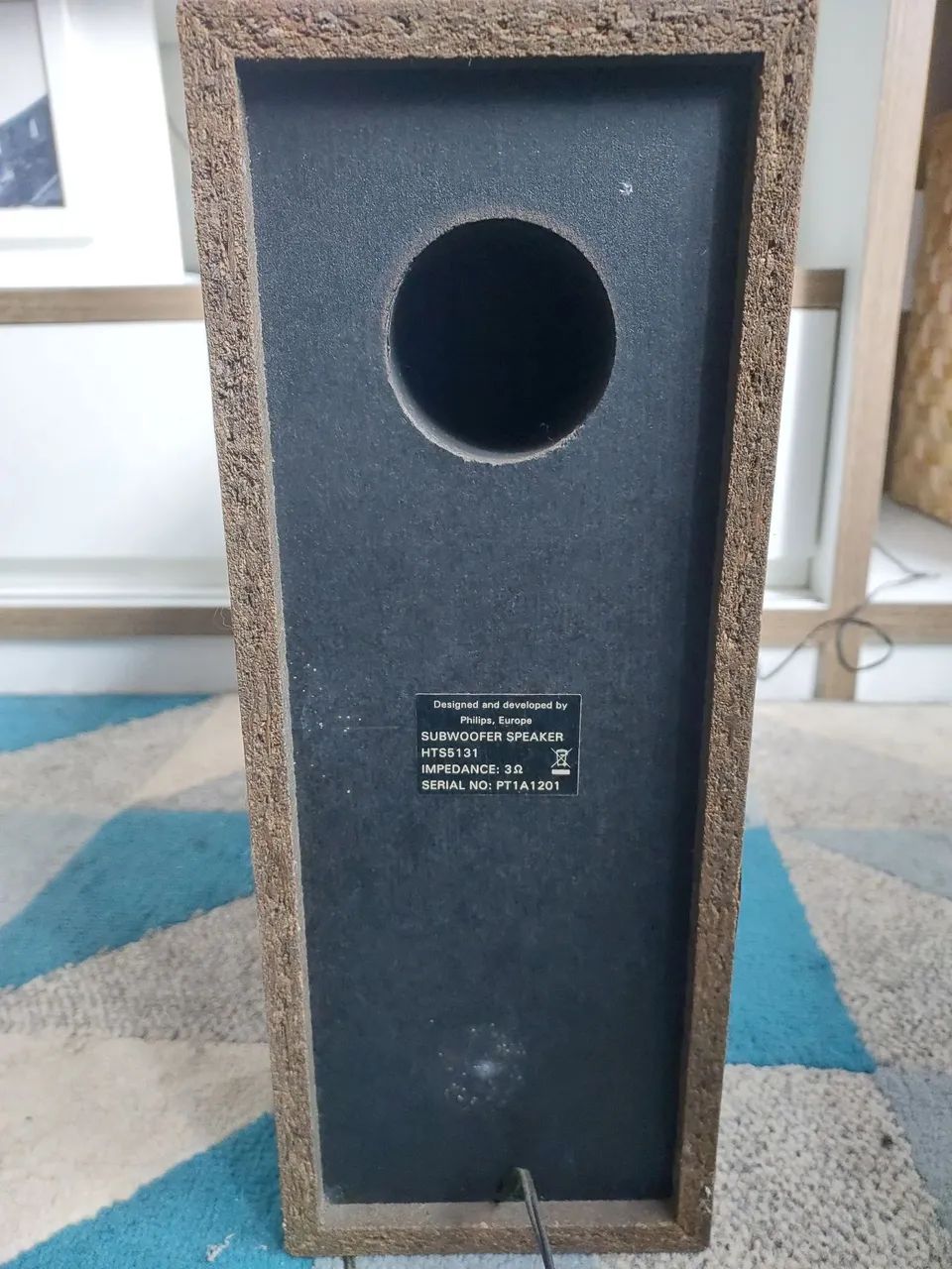 Subwoofer 150W Philips HTS-5131 Avulso - Foto 2