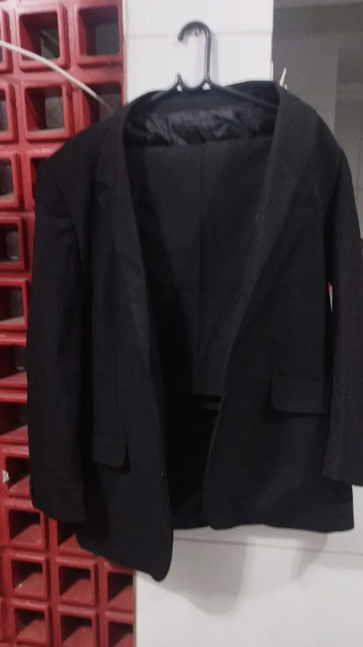Terno preto elegante