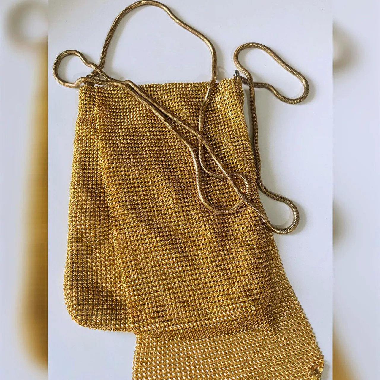 Bolsa Dourada Vintage