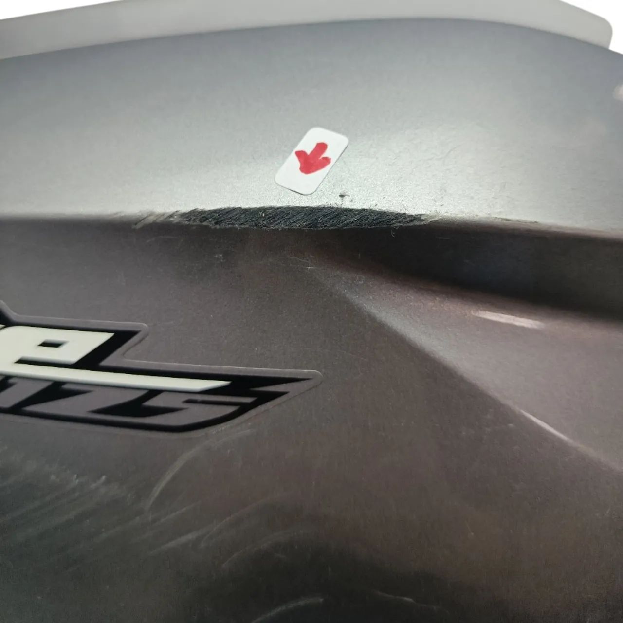 Par Carenagem Rabeta Honda Elite 125 19-22 Original Cinza - Foto 4