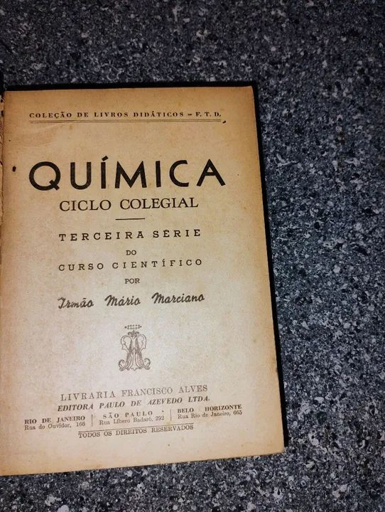Livro de Química - Ciclo Colegial - Foto 2