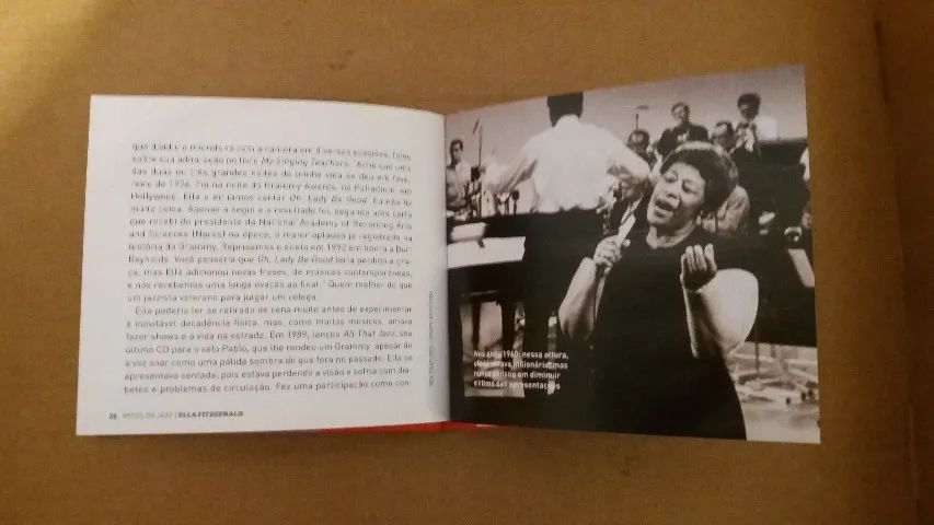 CD  - Ella Fitzgerald - Mitos Do Jazz - Foto 4