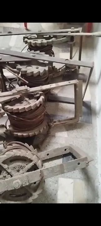 Catraca de grande porte com cabo de aço 