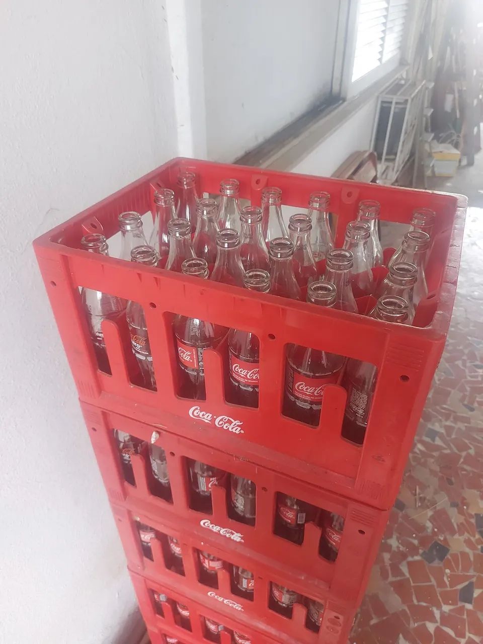 Caixas de Coca-Cola ks Retornáveis