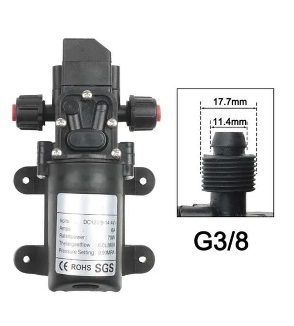 NOVA SUPER MINI BOMBA DAGUA 12V