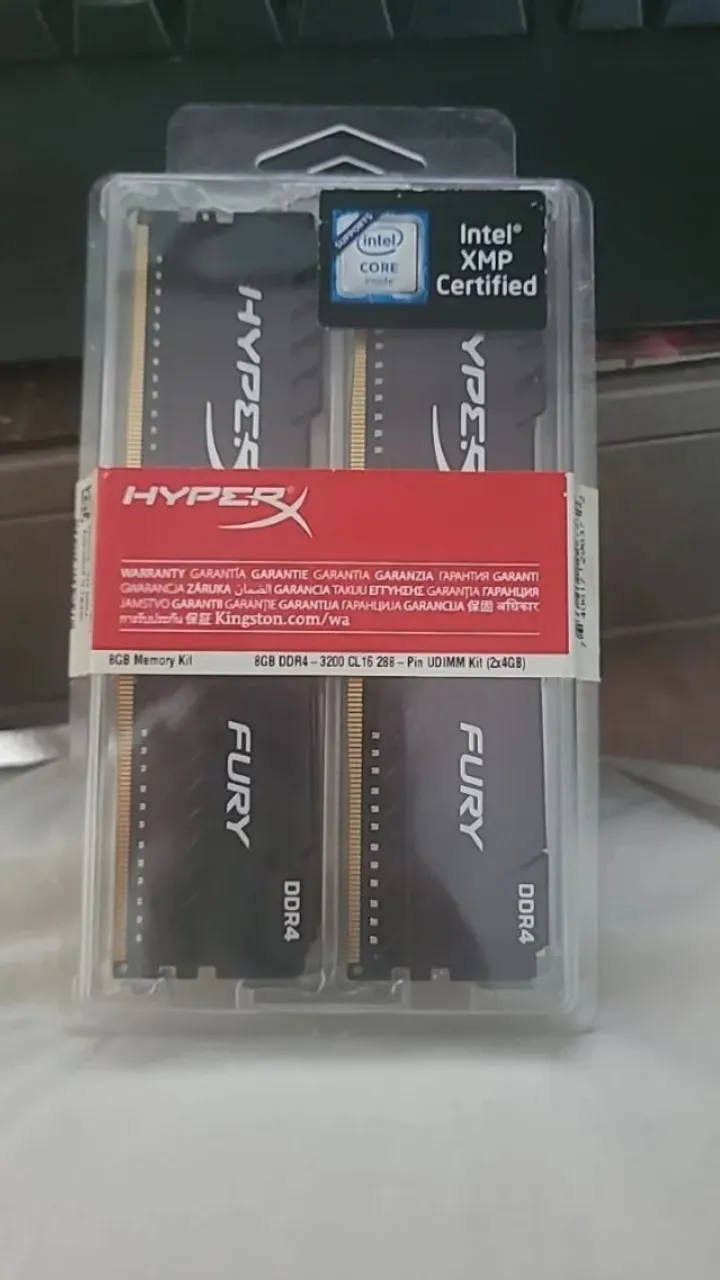 Pacote de Memoria Ram Hyper X
