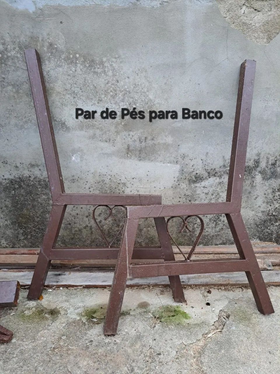 Pés de Ferro Para Banco