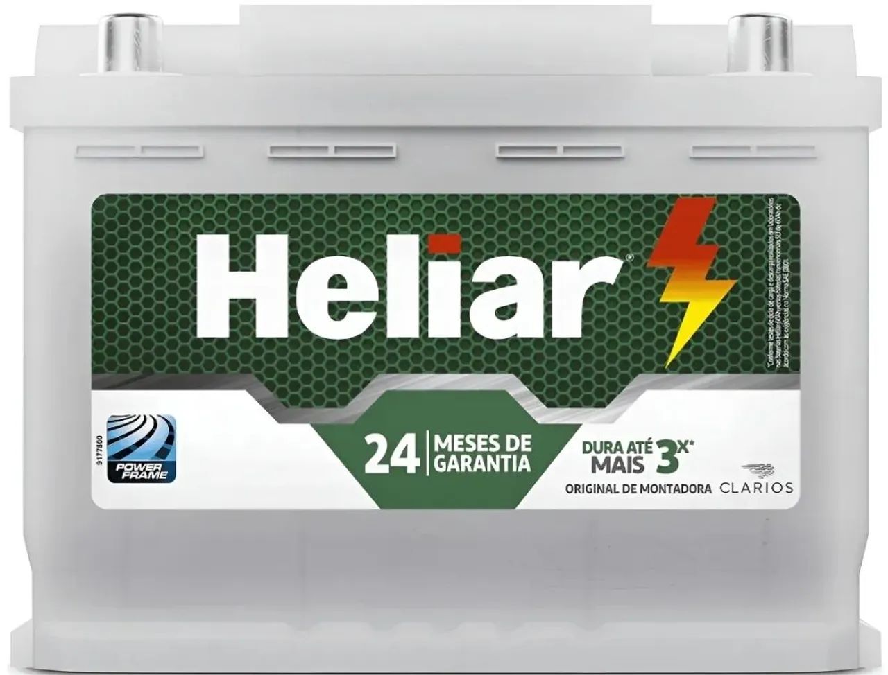 Bateria de carro Heliar 60ADE