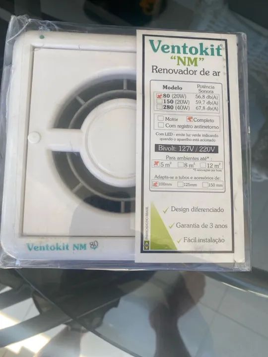 Renovador de ar novo