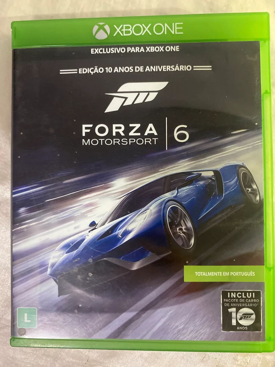 FORZA MOTORSPORT 6 XBOX ONE Physical Media