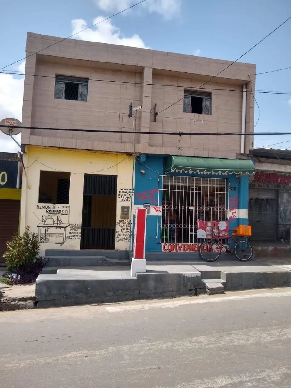Casas,apartamento e ponto comercial