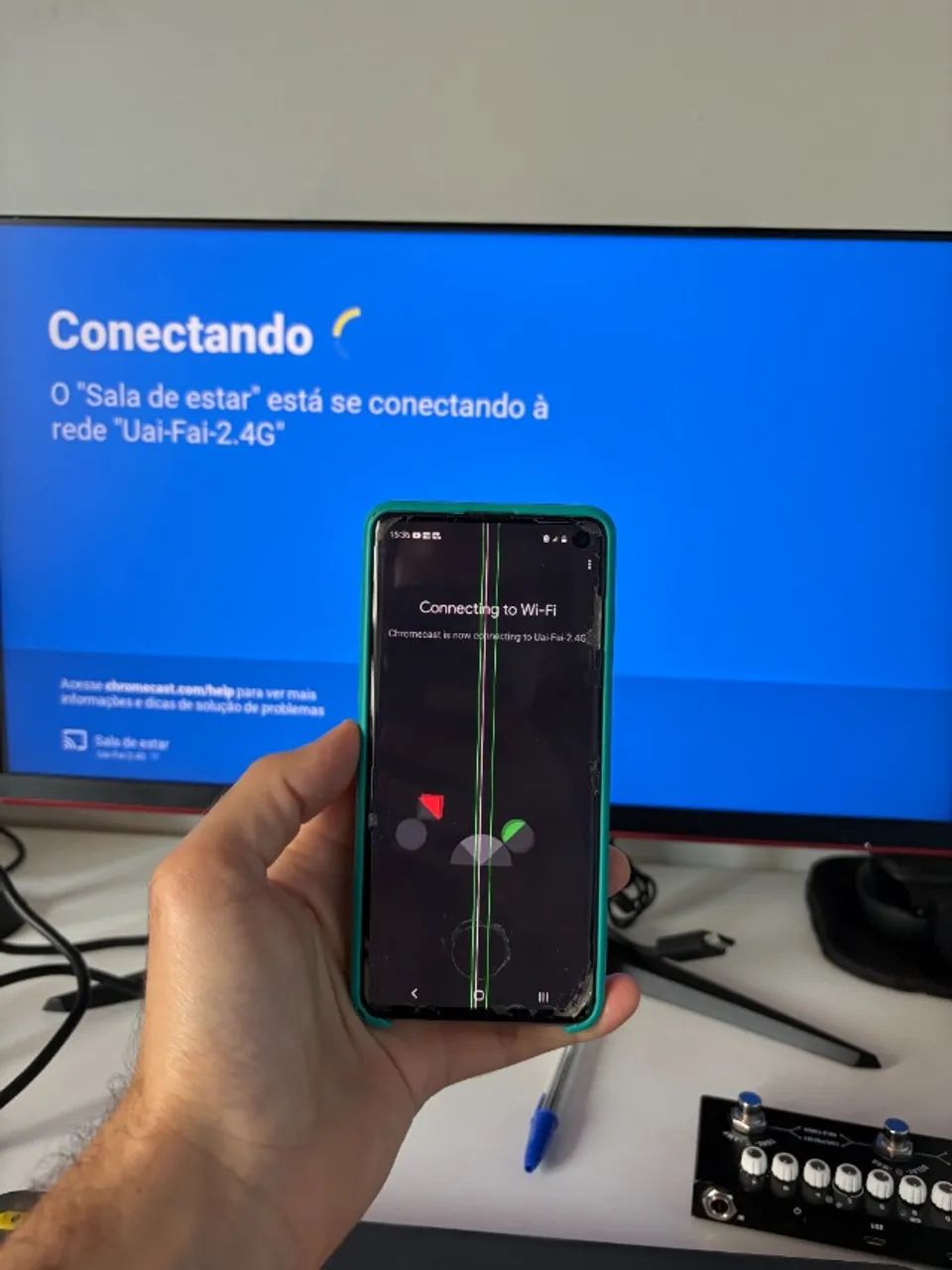 Chromecast 1ª Geração - Transforme sua TV em Smart!64303555394819123