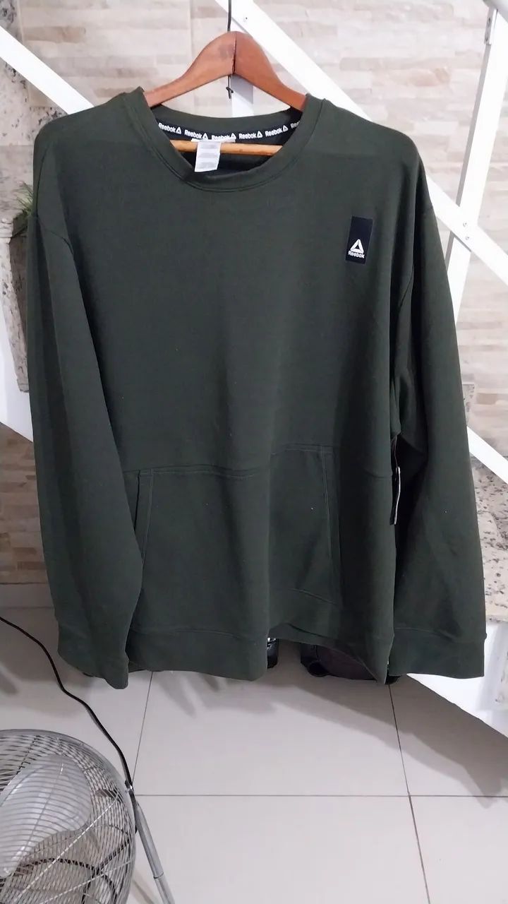 Moletom Reebok Verde - Original