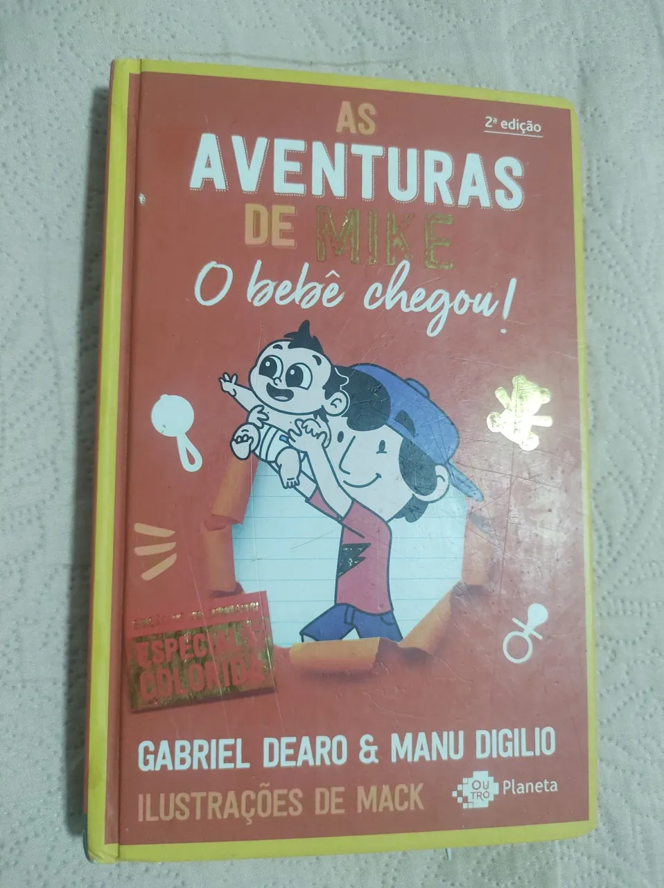 Livro As Aventuras de Mike - O Bebê Chegou!