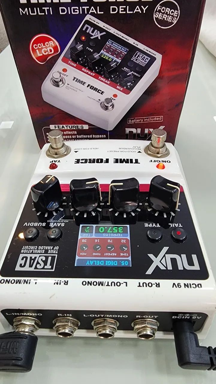 Pedal de Deley Nux Time Force  - Foto 4