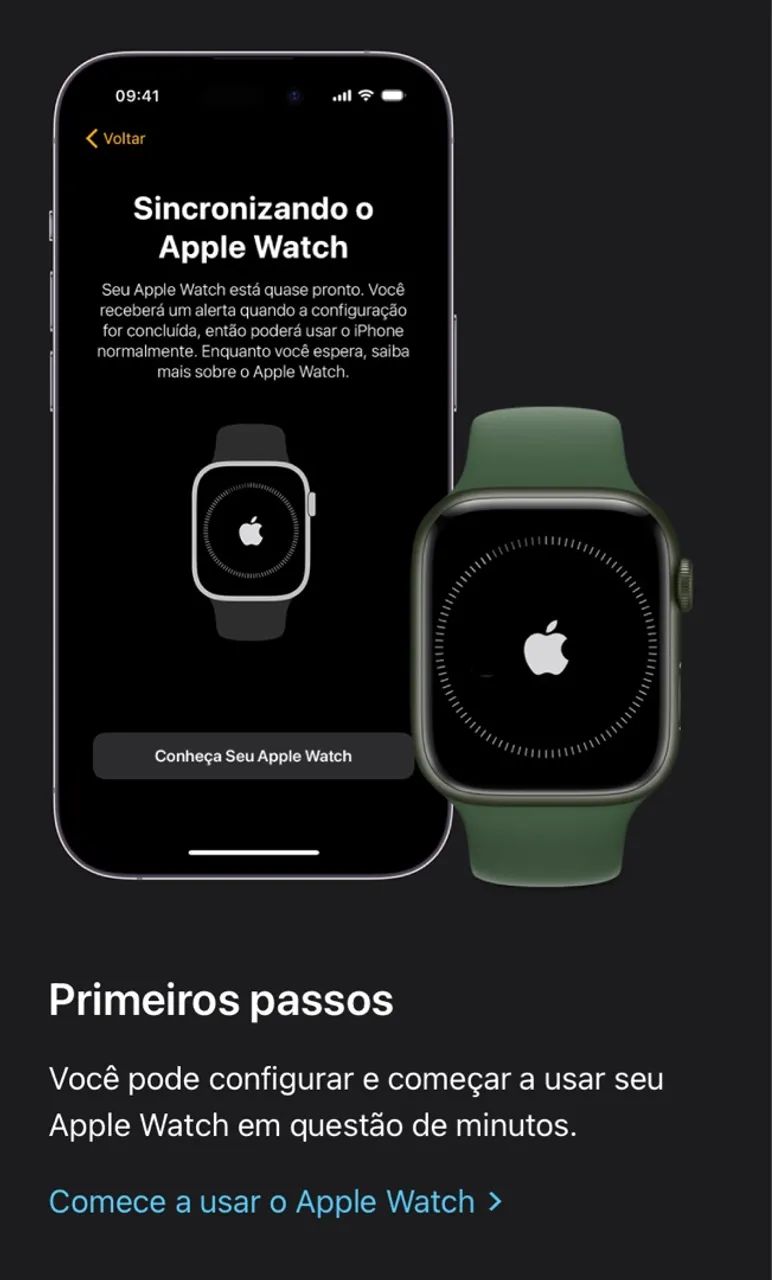 Apple Watch Série 8 - 45mm Alumínio - Seminovo preto - Foto 5