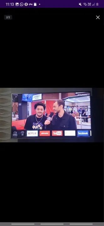 tv smart 4k philco 55 polegadas - Foto 2