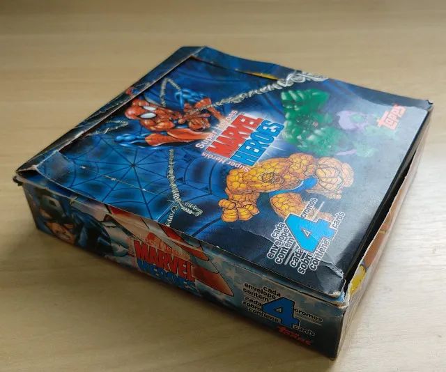 118 Cards Marvel Heroes Topps 2001 + 6 Cards Brinde Veja - Foto 2