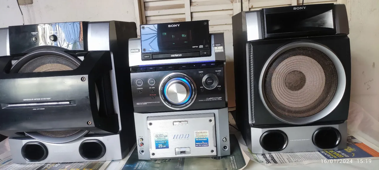 MICRO SISTEM SONY GENEZI GTX999