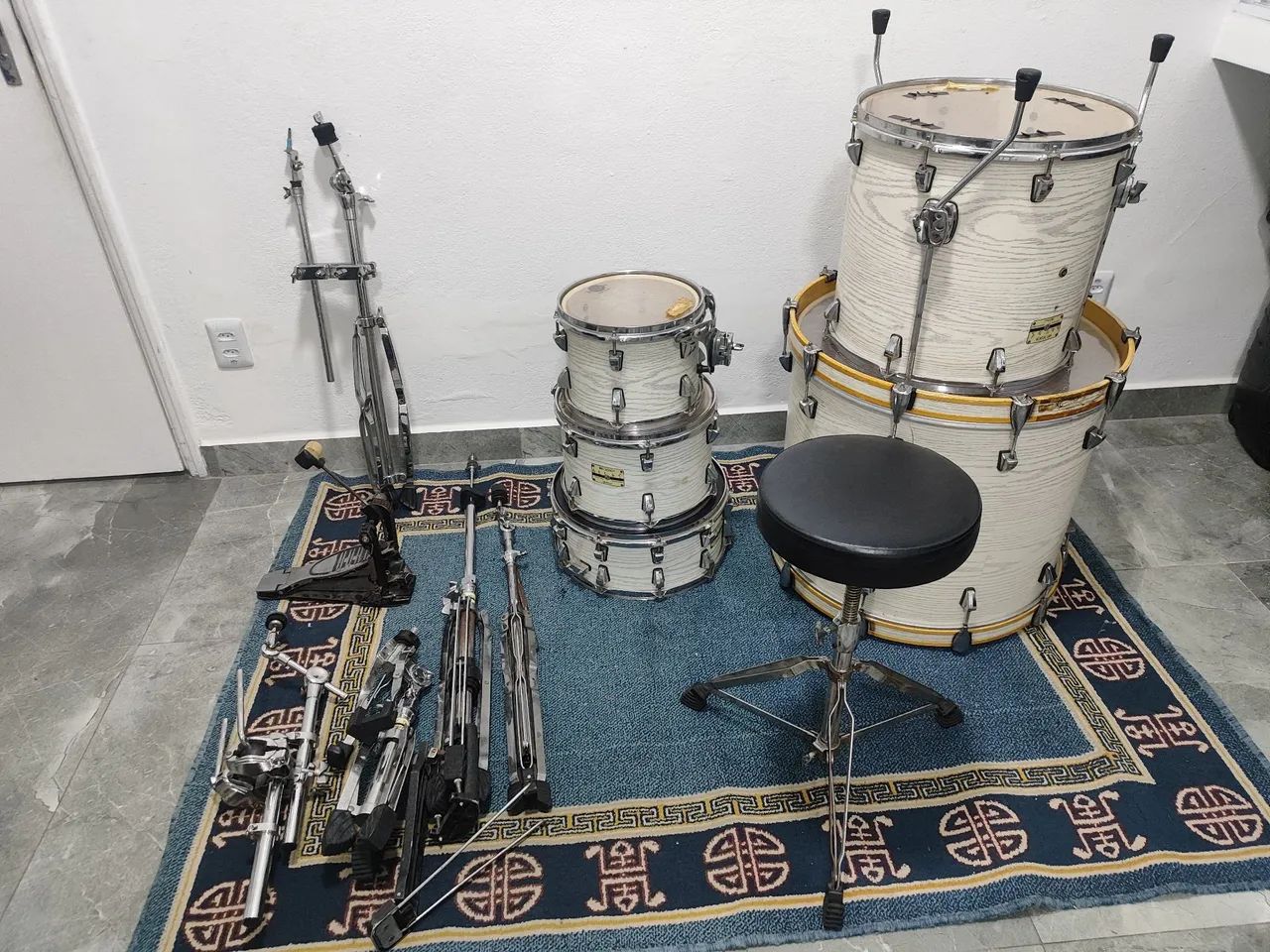 Bateria Acústica Completa - Odery Fluence Jam Session. - Foto 5