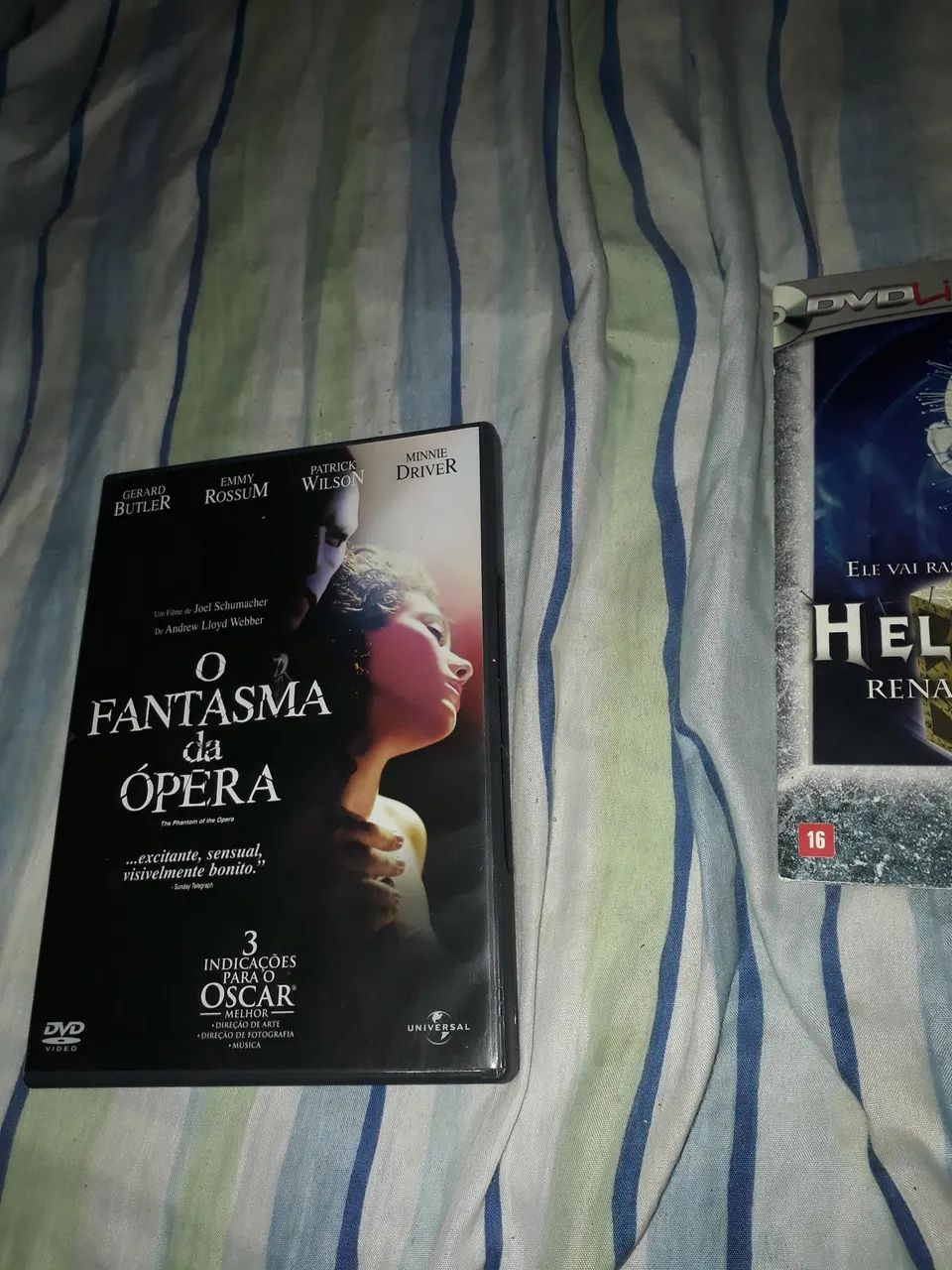 DVDs O Fantasma da Ópera e Hellraiser 2 Renascido das Trevas - Foto 3