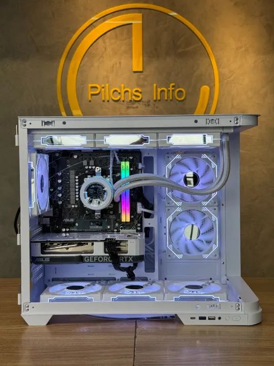 PC Gamer Ryzen 5 9600x + RTX 4060 TI 8GB - Loja Física - Garantia - Até 18x - Foto 4