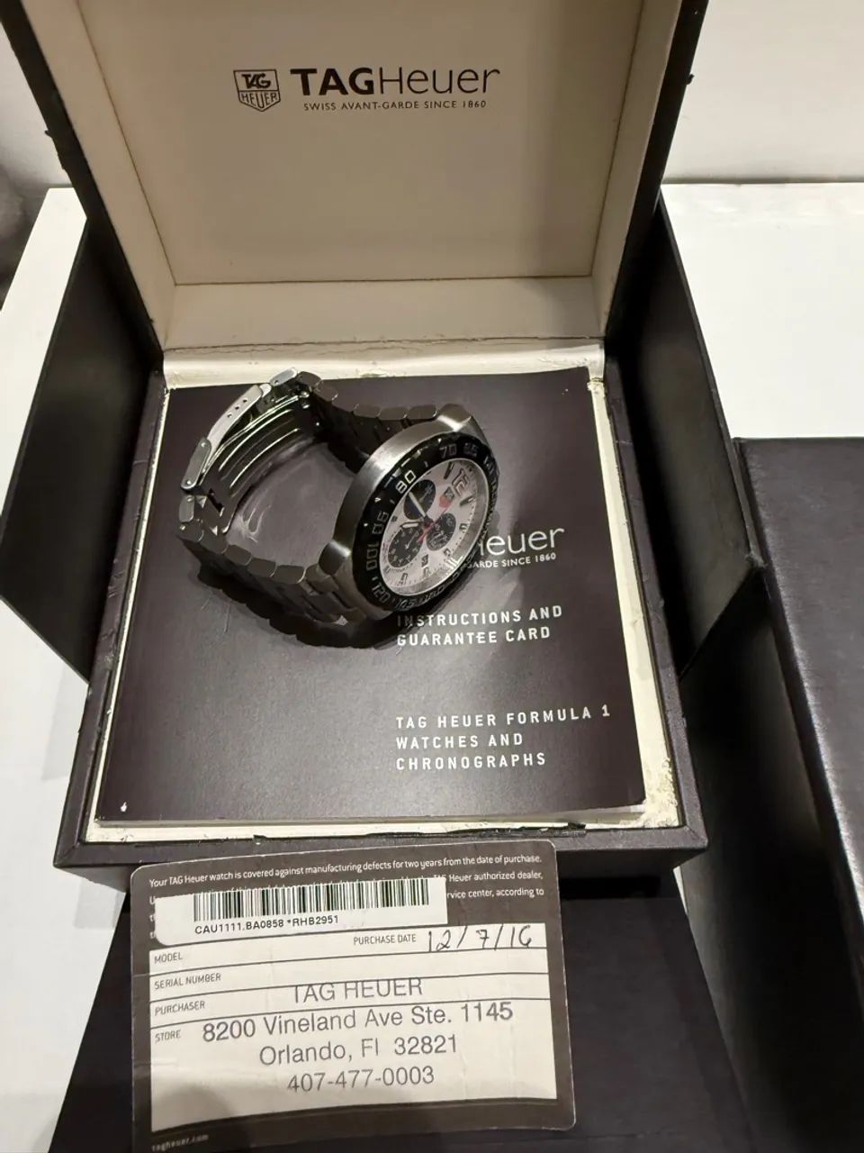 Relógio Tag Heuer Fórmula 1 Chronograph - Foto 2