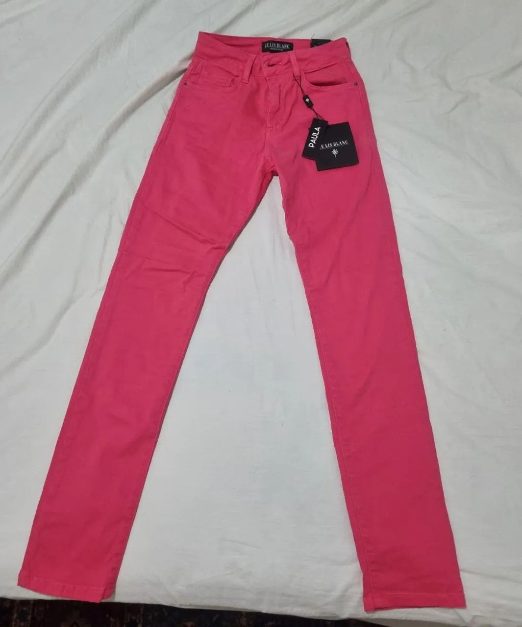 Calça skinny nova le lis blanc, 36, veste 38