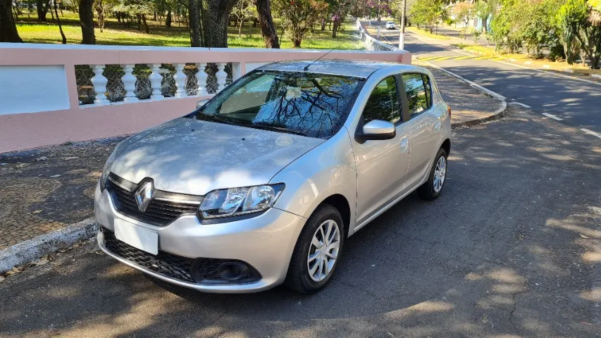 Renault Sandero Expression 1.0 2018 completo baixíssima Km